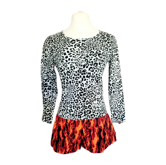 Flaming Women's Cotton Boxer Shorts Size XS - Picture 2 of 6